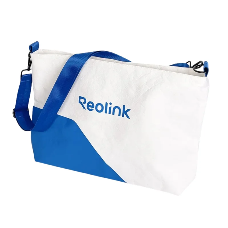 Textured Tyvek Crossbody Bag